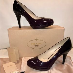 Prada Patent Pumps - Brand New/Never Worn!!
